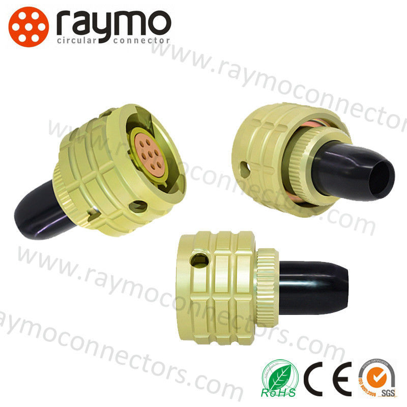 Russian Military ОНЦ-БС-1-4/10-Р12-1-В Female Straight Plug With Tail