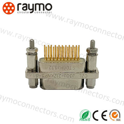 موصل قابس Micro-D من سلسلة J30J ذي 21 سنًا D83513 IP67