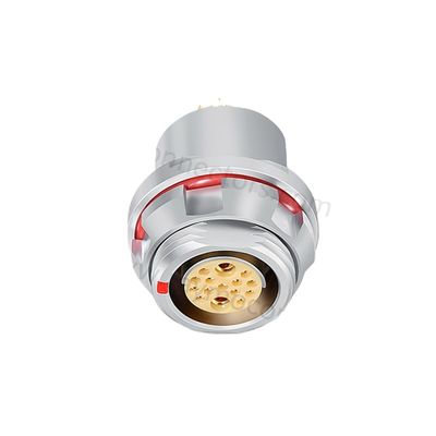 DIN إمرأة الدائرية الدفع سحب المرفق 15pin IP68 AF1031